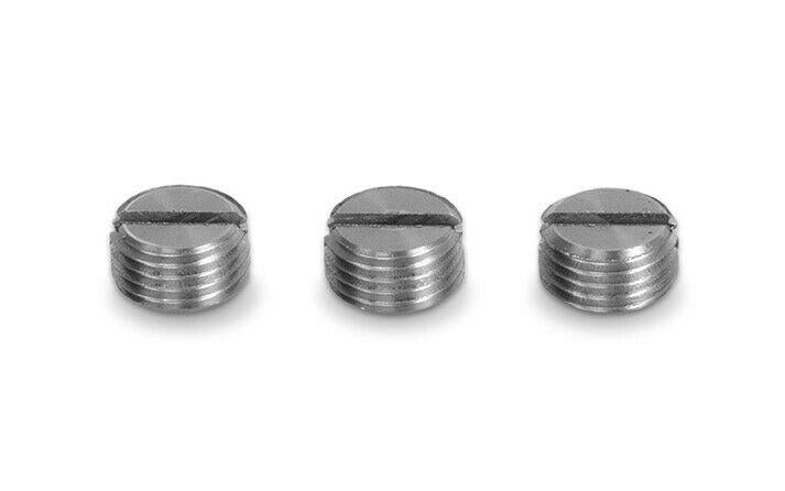 STAINLESS STEEL BRAKE PAD PIN SCREW CAP for NISSIN CALIPERS - Set of 3